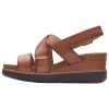 Clarks Sandales À Plateforme – Brown vente luxe pas cher 22