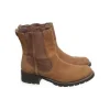 Clarks Chelsea Boots Brown SHOES-EU-40 Women pas cher en vente 22