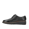 Clarks Sharon Rae – Chaussures À Lacets – Black Leather achat 23
