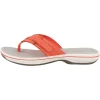 fashioniable Clarks Brinkley Sea – Tongs – Bright Coral (26158581) 28