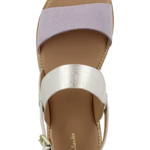 grande marque pas cher Clarks Karsea Strap – Sandales – Lilac Combi 11