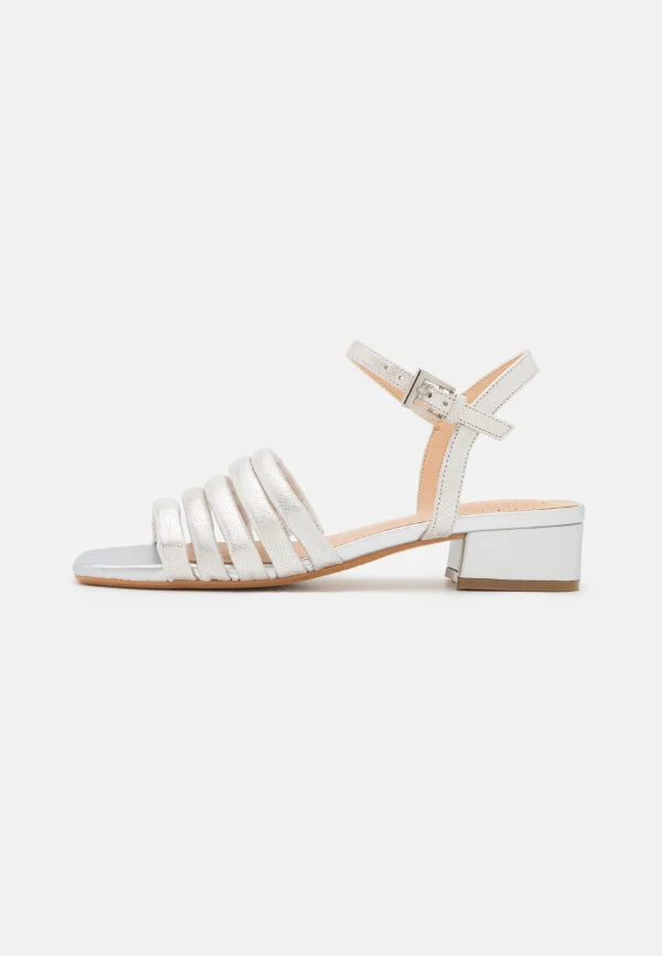 Meilleur Prix Garanti Clarks Seren Part – Sandales – Silver Metallic 3