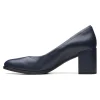 Clarks Freva55 Court – D – Escarpins – Blue remise en ligne 22