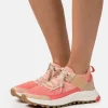 excellents soldes Clarks Atltrekknit Wp – Baskets Basses – Peach Combi 14