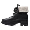 prix pas cher Clarks Orianna Turn – D – Bottes De Neige – Black 17