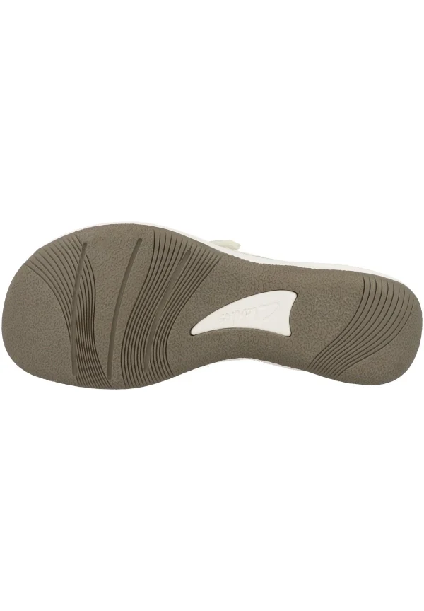 Clarks Brinkley – Tongs – White Synthetic ﻿soldes 5