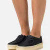 Clarks Originals Wallabee Cup – Chaussures À Lacets – Black magasin 25