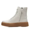 Clarks Torhill Rise D – Bottines À Plateau – White soldes pas cher 17