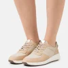 site officiel Clarks Un Rio Sprint – Baskets Basses – Beige Combiné 20