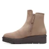 Clarks Airabell Move D – Boots À Talons – Beige Nouveau 25