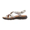 boutique pas cher Clarks Kitly Go – Sandales Compensées – Gold 26
