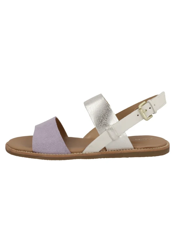 grande marque pas cher Clarks Karsea Strap – Sandales – Lilac Combi 1