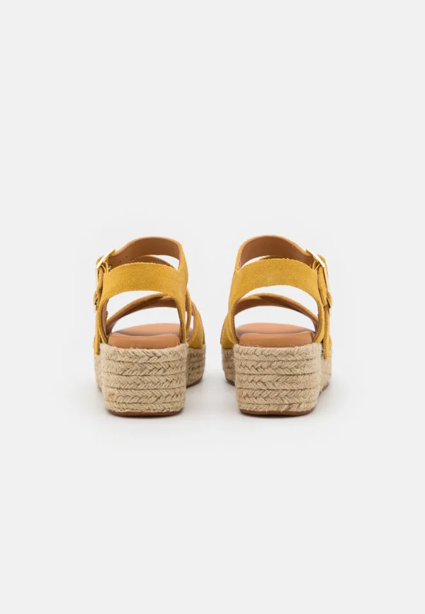 prix pas cher Clarks Kimmei Buckle – Sandales À Plateforme – Yellow 5