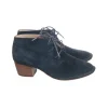 outlet Clarks Heeled Boots Blue SHOES-EU-40 Women 23