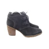 Clarks Heeled Boots Black SHOES-EU-41.5 Women soldes de Noël 20